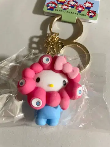 헬로키티 변신 키링 파스텔