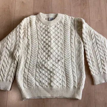 L.L.Bean 아란 피셔맨 스웨터