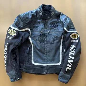 BATES 가죽 라이더 자켓 L