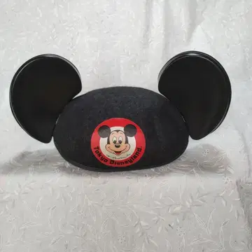 미키마우스 귀 달린 펠트 모자 도쿄 디즈니랜드