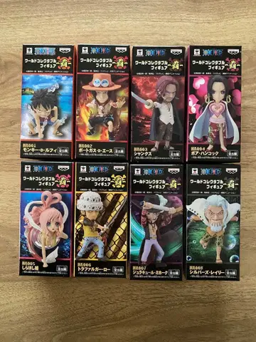 WCF 원피스 피규어-패-전 8종