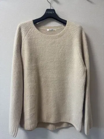 Whim Gazette 라쿤 100% 니트 에크루