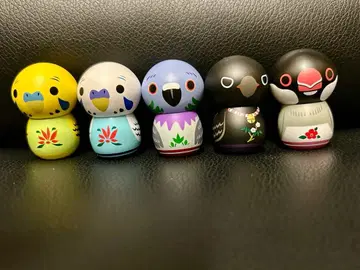 귀여운 새 코케시 세트