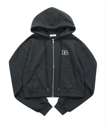 ASON HOOD ZIP-UP / CHARCOAL