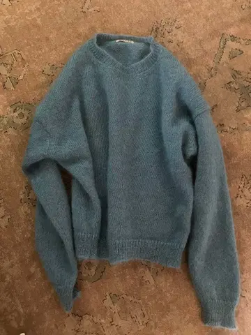 auralee 오라리 모헤어 니트 1