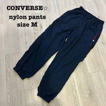 CONVERSE 나일론 팬츠 M 사이즈 네이비