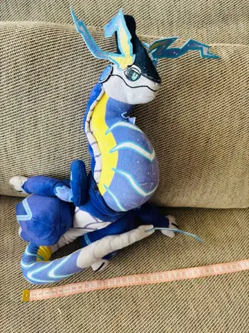 미라이돈 봉제 인형 파랑과 옐로우 컬러