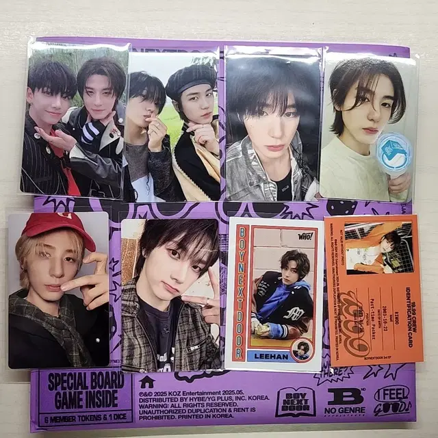 보넥도 포카 노장르 개봉앨범 판매