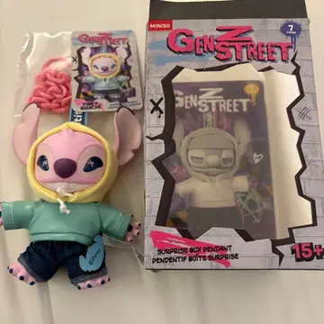 MINISO GENZ STREET FLASH 스티치 피규어