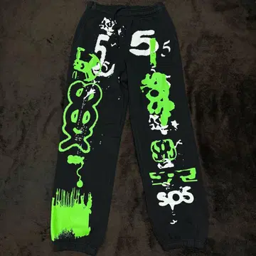 [ 새상품 ] 25FW Sp5der X-Ray 스웨트 팬츠