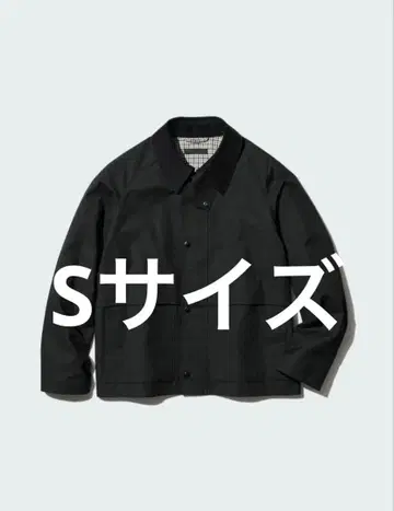 [ 새상품급 ] UNIQLO 유틸리티 숏 블루종 BLACK S사이즈