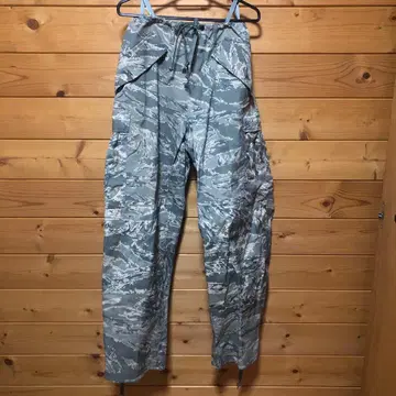 카모플라쥬 그레이 카고 팬츠 조정 가능 허리