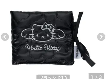 시마무라 산리오 키티 퀼팅 앨범 블랙