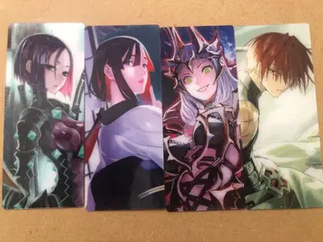 FGO 최종 재림전 편성 화면풍 카드 하라다 사노스케