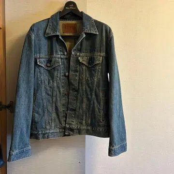 EDWIN 다크 블루 데님 자켓