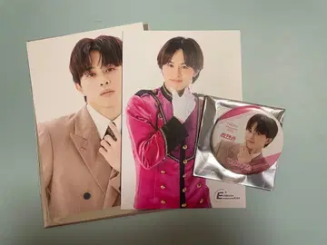 에비라이 초특급 타쿠야 엽서 캔뱃지