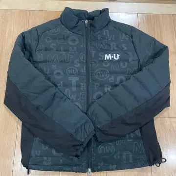 MU SPORTS 블랙 다운 자켓 40