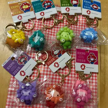 EXPO2025 최애 컬러 키링 산리오 미야쿠미야쿠
