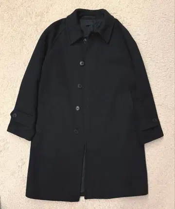 UNIQLO 네이비 싱글 브레스 코트 XS