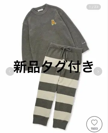 택 포함 새상품 젤라또피케옴 베비모코곰 셋업 젤라피케곰 L 남성용