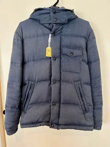 EDIFICE 데님 원단 다운 자켓 정가 37,000엔 사이즈 48