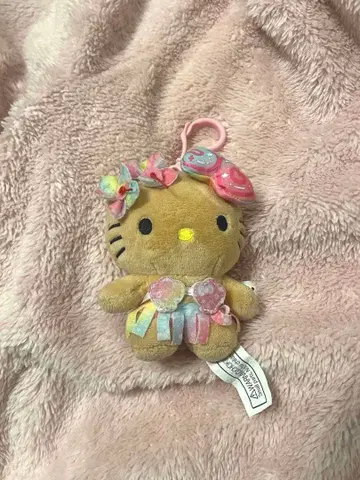 하와이 키티 산리오 50주년 키링 참 스트랩