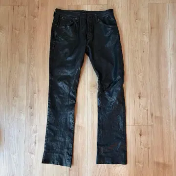 BACKLASH 이타쇼루 가죽 팬츠 XL