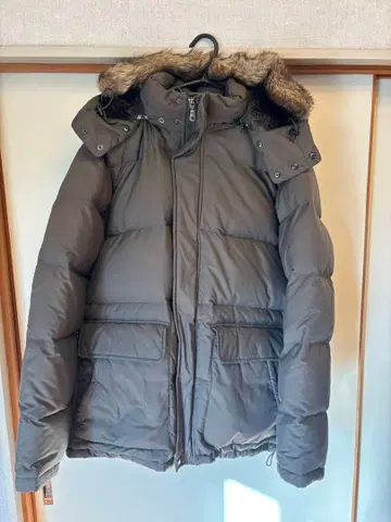 프리미엄 다운 자켓 X-LARGE 그레이