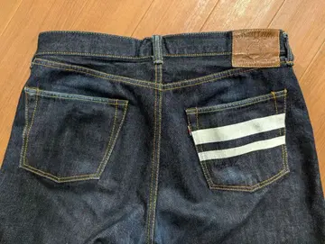 모모타로 진즈 출진 지퍼 플라이 미들 스트레이트 W34