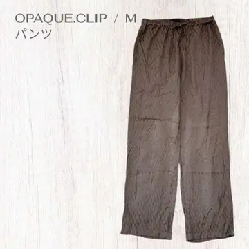 오파크 클립 캐주얼 팬츠 릴렉스핏 허리밴딩 편안함 M