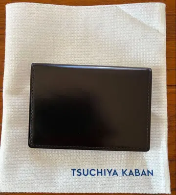 츠치야 가방 코도반 명함지갑 블랙