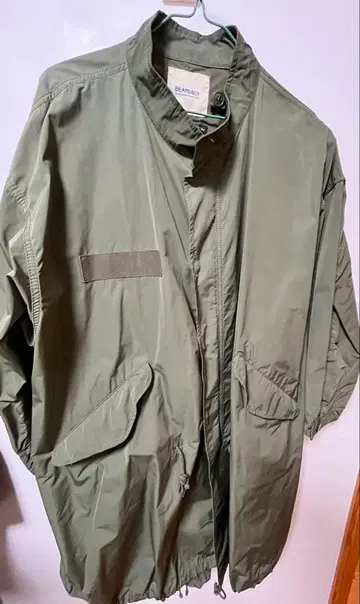 BEAMS BOY / 솔로텍스 M-65 후드티