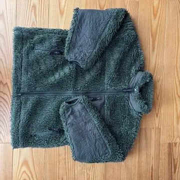 FIRST DOWN 보아 자켓 F 사이즈 올리브 그린