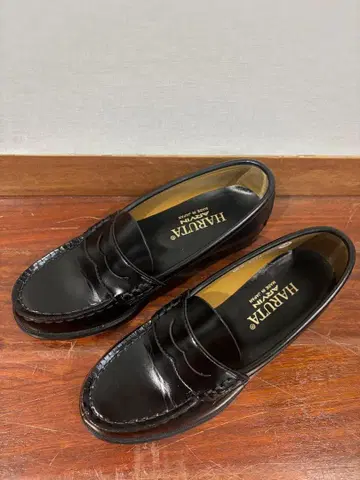 HARUTA 로퍼 22.5 블랙