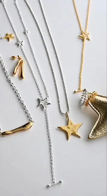 Chieko the star necklace 별 모양 펜던트 목걸이