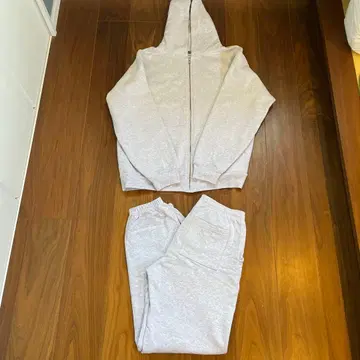 로스앤젤레스 어패럴 그레이 후드티 팬츠 셋업