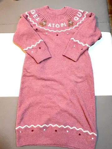 젤라또피케 노르딕 원피스 핑크