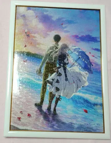 바이올렛 에버가든 퍼즐 완성품