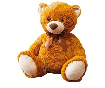 브라운 곰 모양 봉제 인형