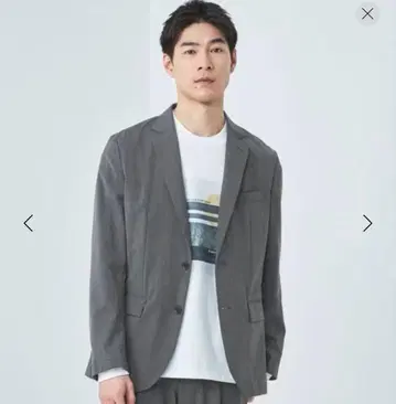 [ 고품질 세탁 가능 ] UNITED ARROWS GLR 자켓 그레이