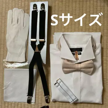 가격 인하! 신랑 잡화 셔츠 세트! 셔츠 S 사이즈 웨딩