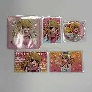 최애의 아이 극락탕 콜라보 굿즈 묶음 판매 루비 5점