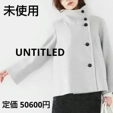 미사용 S 2WAY 울 숏코트 언타이틀