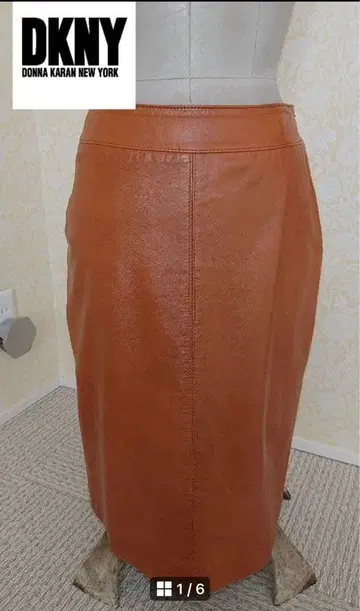 어른스럽고 멋진 다나 캐런의 가죽 스커트!