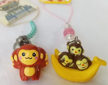 도치기현 닛코 한정판 스트랩 사루루 원숭이 지역 특산품 끈