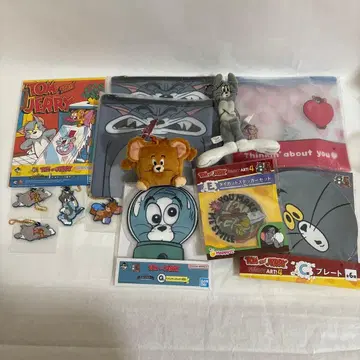 새상품 톰과 제리 제일복권 해피 복권 마스코트 일괄