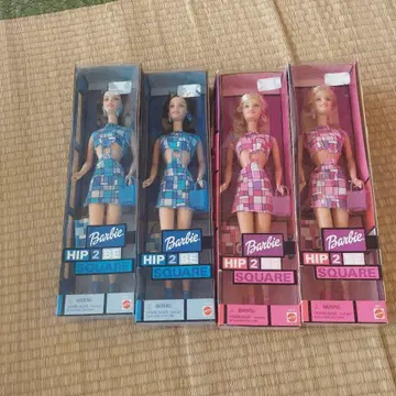 바비 HIP 2 BE SQUARE 4체 세트
