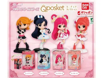 프리큐어 올스타즈 Q posket 미니어처 컬렉션 전 4종 컴프