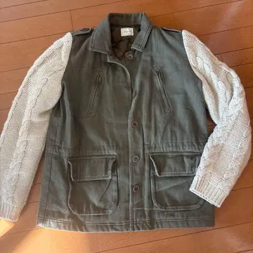 Ungrid 올리브 밀리터리 자켓