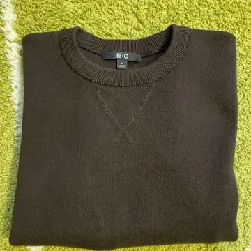 유니클로 스무스 코튼 크루넥 스웨터 M